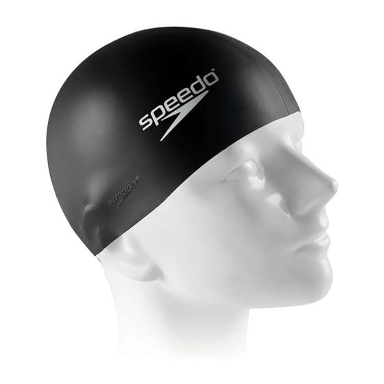 Imagem de Touca De Natação Speedo Jr Swim Cap Infantil Preto