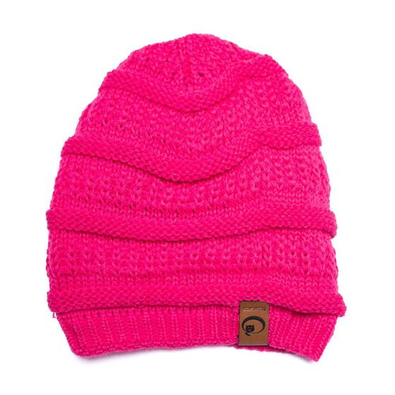 Imagem de Touca Feminina Oliveira Malhas em Tricot Pink