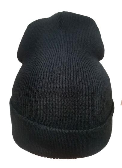 Imagem de Touca Gorro Inverno Beanie Unissex lisa Classica preto