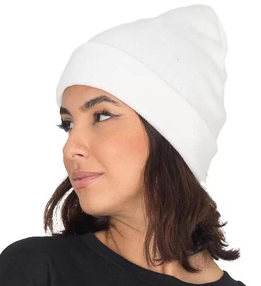 Imagem de touca Gorro Lã Long Beanie Feminino Masculino Unissex - PIETRIX