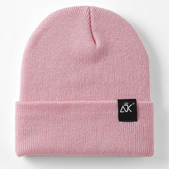 Imagem de Touca Gorro outono Inverno Unissex Masculino Feminino de Lã macia