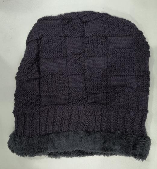 Imagem de touca Inverno com Forrado Pelúcia Gorro Beanie Proteção Frio