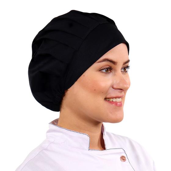 Imagem de Touca Lisa Unissex Tipo Gorro Para Clínicas Chef de Cozinha - Wp Connect