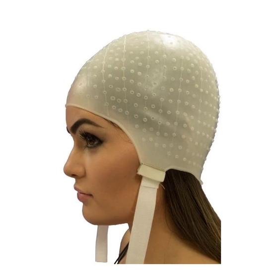 Imagem de Touca Mechas Silicone com Regulagem e Agulha Dompel