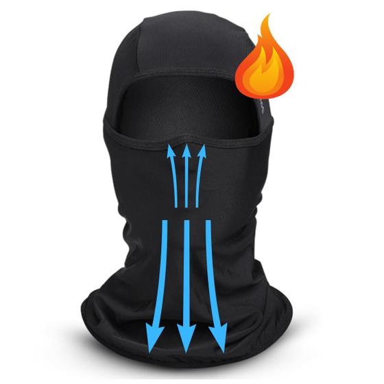 Imagem de Touca Ninja Balaclava 6 em 1 UV Thermoflex Protege Frio Inverno Sol Verão Ciclismo Moto