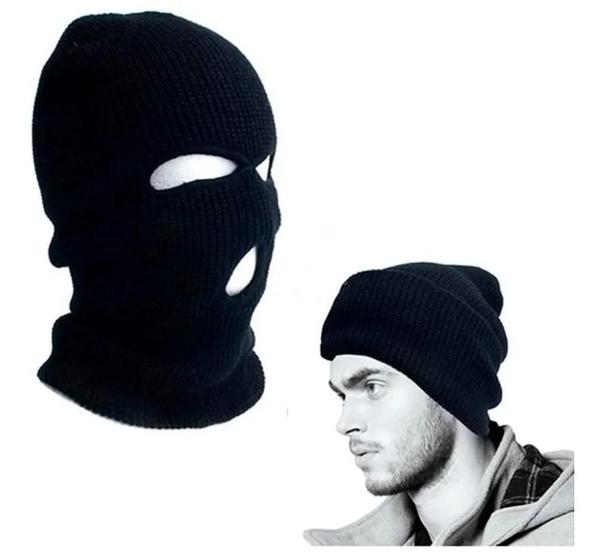 Imagem de Touca Ninja Toca Balaclava  - Para motoqueiros - De lã