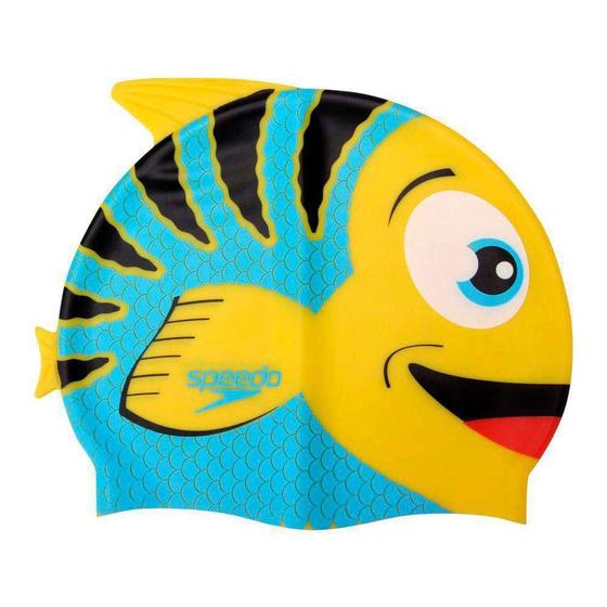 Imagem de Touca Speedo Natação Fish Cap - Infantil