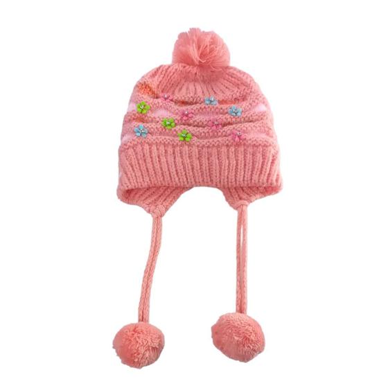 Imagem de Touca Toquinha Infantil Menina Forrada Quentinha Linha Top