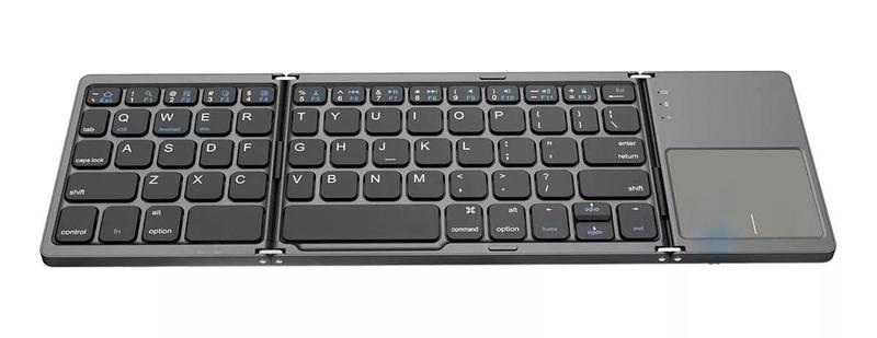 Imagem de Touchpad De Teclado Sem Fio Dobrável Para Windows Android