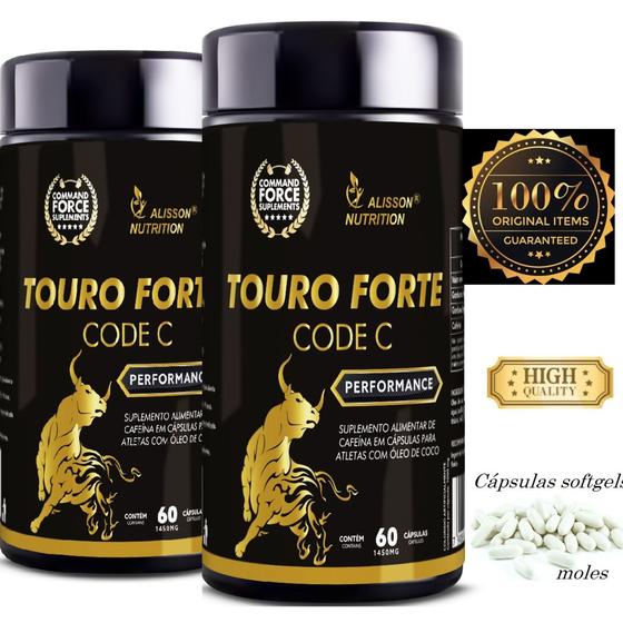 Imagem de Touro Forte Code C - Alta Performance 2x60 cápsulas