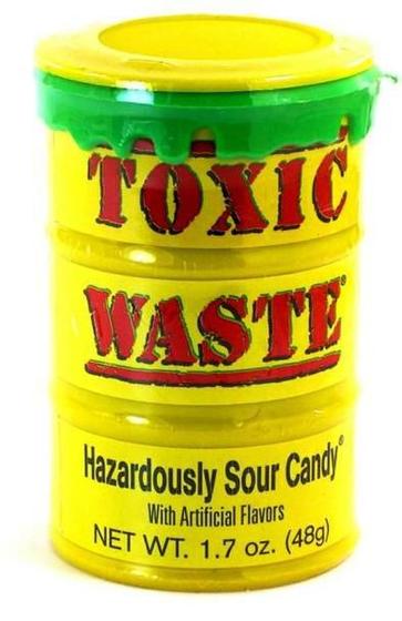 Imagem de Toxic waste sour candy drum  doces azedinhos (48g)