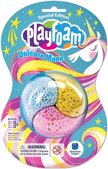 Imagem de Toy Educational Insights Playfoam Unicorn Mane, pacote com 12 unidades ou mais