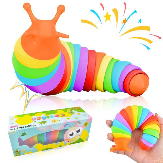 Imagem de Toy Fidget Slug Cevioce Sensory para crianças e adultos autistas