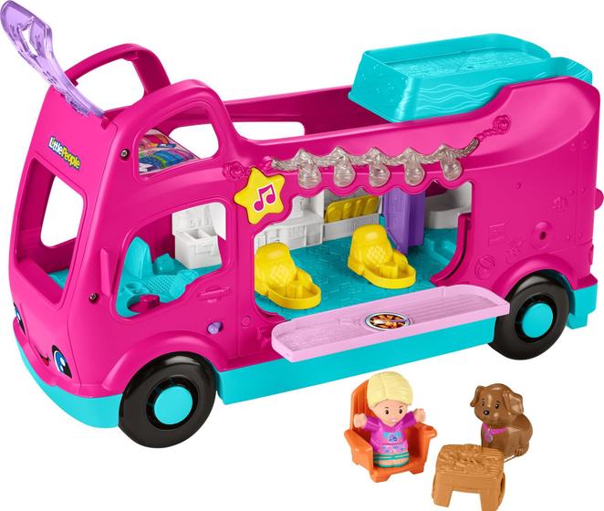 Imagem de Toy Fisher-Price Little People Barbie Little Dreamcamper RV