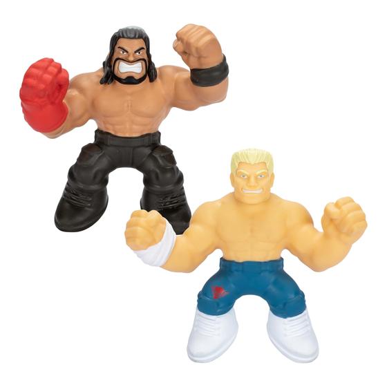 Imagem de Toy Heroes of Goo Jit Zu WWE - Pacote com 2 Superestrelas Elásticas