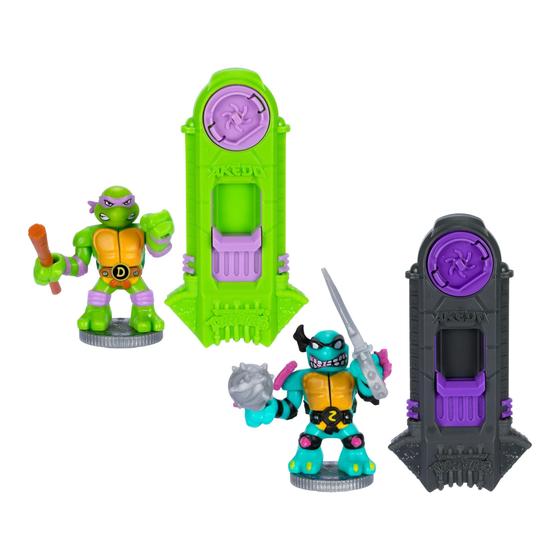 Imagem de Toy Legends of Akedo Teenage Mutant Ninja Turtles Donnie vs Slash