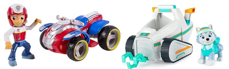 Imagem de Toy Paw Patrol: ATV de Resgate do Ryder + Arado de Neve do Everest (3+)