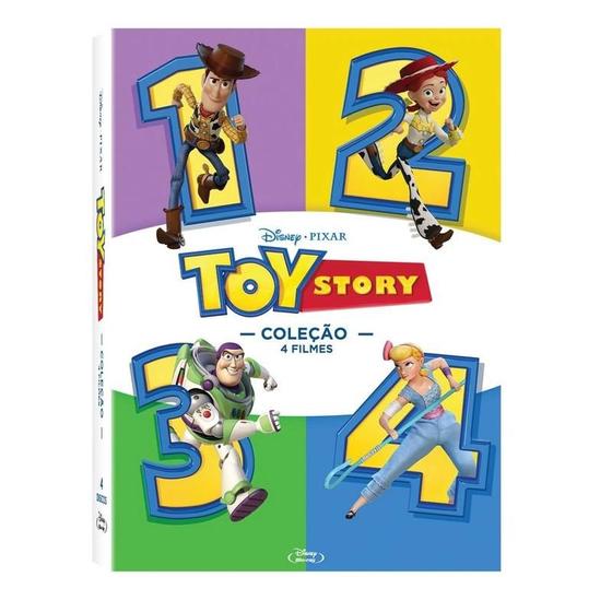 Imagem de Toy Story Coleção Completa (4 Discos)(Blu Ray)