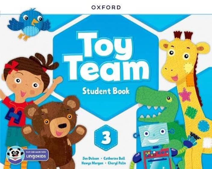 Imagem de Toy Team Level 3 Student Book with Lingokids app