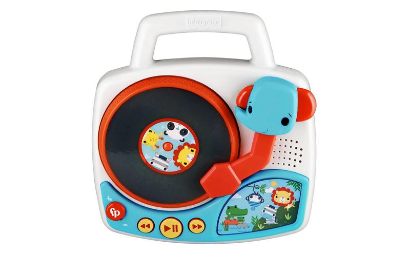 Imagem de Toy Turntable eKids Fisher Price Tiny Tunes com rimas de berçário