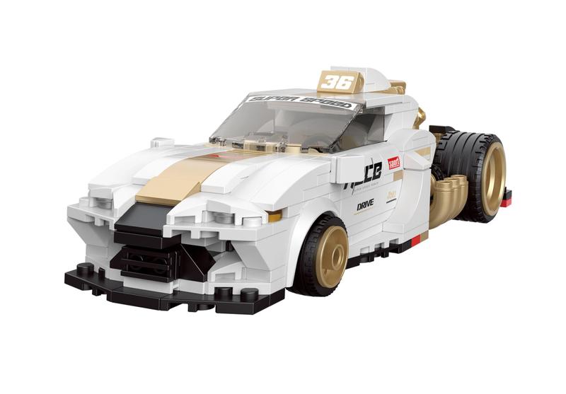 Imagem de ToyStop(R) Carro formula Whirlwind White 389pç