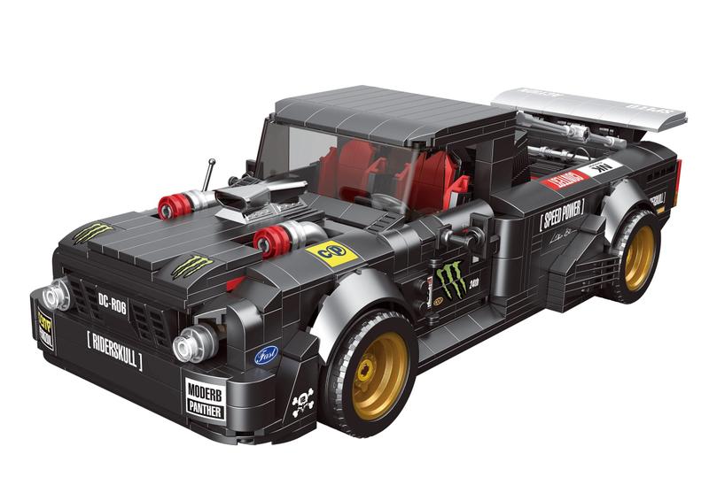 Imagem de ToyStop(R) Carro Runaway Hot com 906 peças