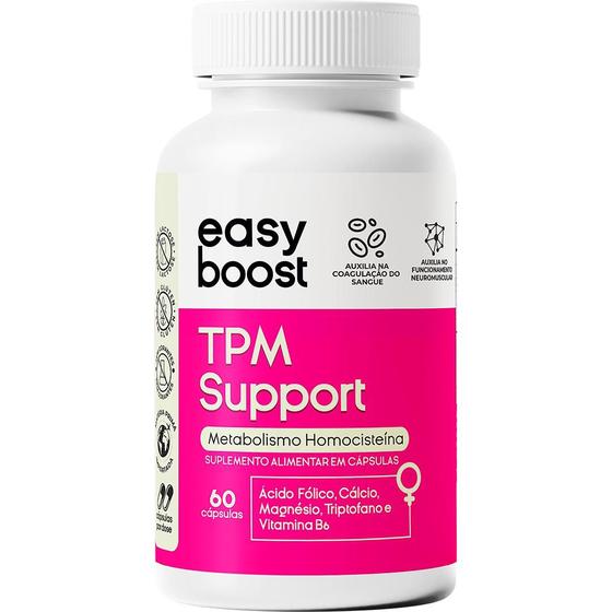 Imagem de Tpm Support Easyboost Ácido Fólico Triptofano Magnésio 60cps 