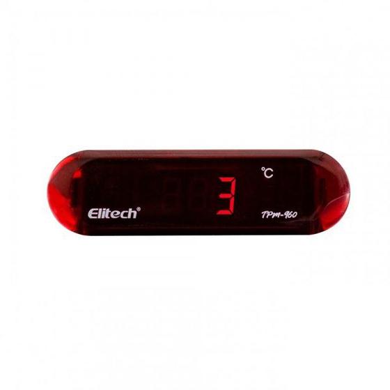 Imagem de TPM960 TERMOMETRO DIGITAL CDISPLAY e FRONTAL VERMELHO 220V 50 A 120C