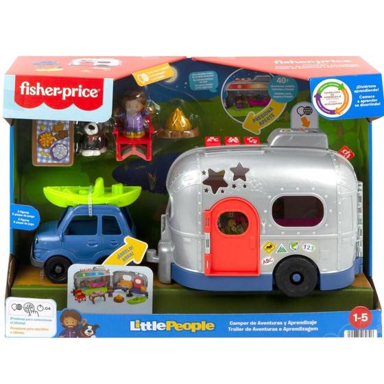 Imagem de Trailer Aventuras e Aprendizagem Little People Fisher-Price Mattel