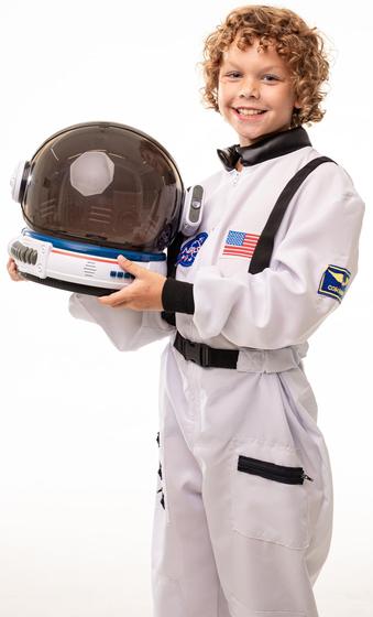 Imagem de Traje de astronauta AEROSQUAD Kids com capacete, luzes LED e som