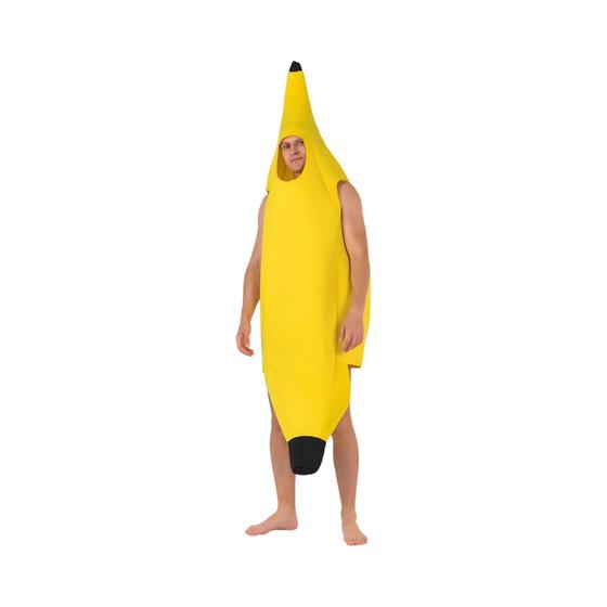 Imagem de Traje de Banana Engraçado e Sexy para Adulto - Fantasia de Cosplay para Halloween, Natal e Carnaval