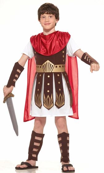 Imagem de Traje de Guerreiro Romano Rubie's Forum para Meninos - Tamanho Grande