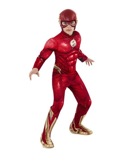 Imagem de Traje: macacão Rubie's Boy's DC The Flash Movie com máscara