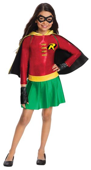 Imagem de Traje Rubie's Costume Boys DC Comics Robin Dress Large