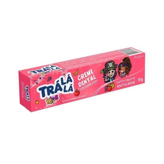 Tralálá Kids Creme Dental Tutti Frutti 50g Tralala Creme e Gel