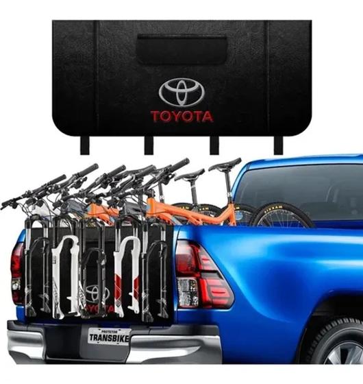 Imagem de Transbike Toyota Hilux Caminhonete Protetor Bike Truckpad