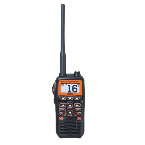 Imagem de Transceptor VHF marinho STANDARD HORIZON HX210 6W flutuante