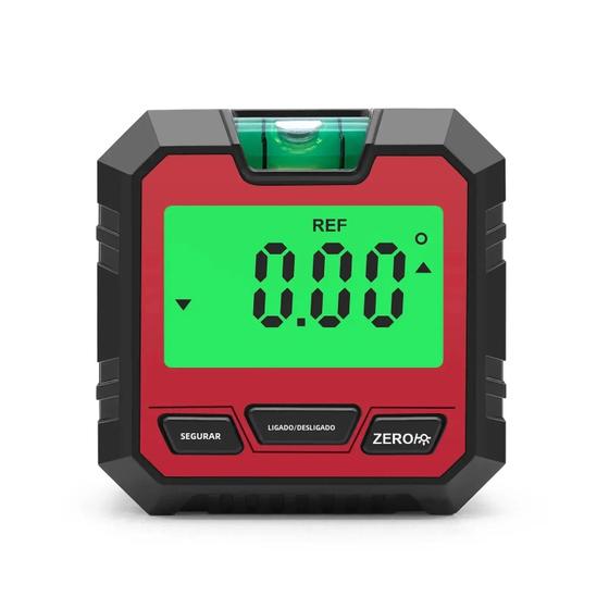 Transferidor de Ângulo Digital com Base Magnética - LCD com ...