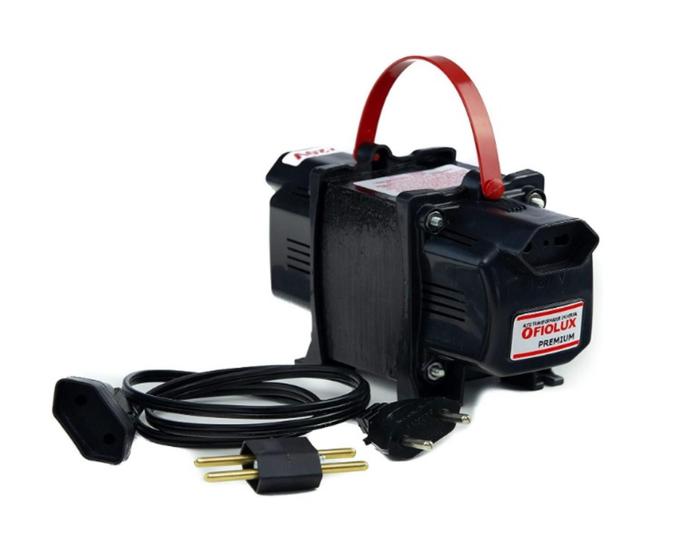 Transformador 500 VA Fiolux 220 p/ 127 e 127 p/ 220 MOD. 500vA Menor preço em Transformador 500 VA Fiolux 220 p/ 127 e 127 p/ 220 MOD. 500vA