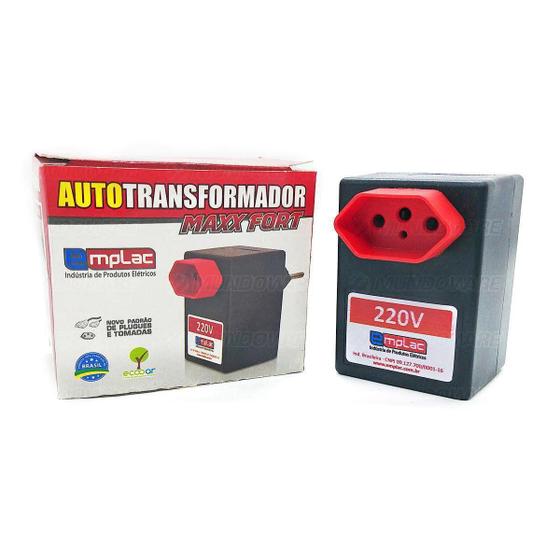 Transformador 60VA 45W 10A Tomada Direto na Parede 127V x 220V com Protetor Térmico Emplac F30000 Imagem de Transformador 60VA 45W 10A Tomada Direto na Parede 127V x 220V com Protetor Térmico Emplac F30000
