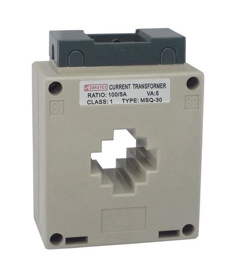 Transformador De Corrente TC Linha MSQ30 100 Relação De 100A ou 5A Classe 1% Sibratec Imagem de Transformador De Corrente TC Linha MSQ30 100 Relação De 100A ou 5A Classe 1% Sibratec