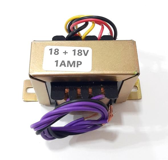 Transformador De Força Pri 110v / 220v Sec 18 + 18v 1a - maxxi Imagem de Transformador De Força Pri 110v / 220v Sec 18 + 18v 1a