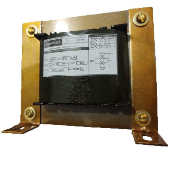 Imagem de Transformador  Monofásico de Comando Universal  220V/380V/440V X 110V/220V 150VA