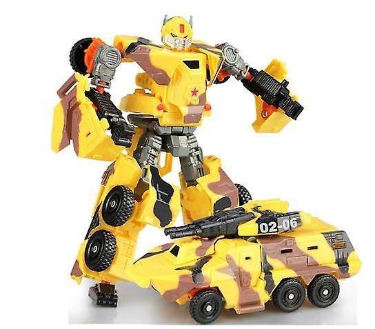 Imagem de Transformando brinquedo robô carro super-herói Action Figure Model 3c 