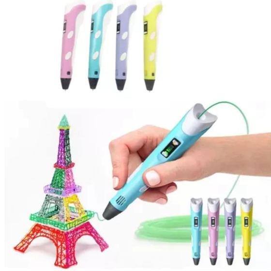Imagem de Transforme Ideias Em Realidade Com A Caneta 3D De Alta Precisão Envio Rápido