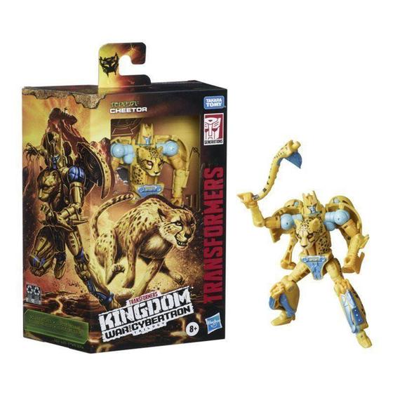Imagem de Transformers figura kingdom deluxe cheetor - hasbro f0669