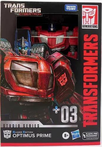 Imagem de Transformers War For Cybertron Studio Series Gamer Edition 03  Optimus Prime -  Hasbro