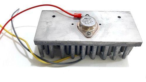 Imagem de Transistor 2n3055 St 115w 60v 15a + Dissipador 12cmx5,5cm