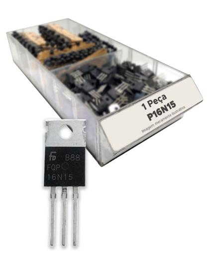 Imagem de Transistor Fqp16n15 = 16n15 = P16n15 - To220