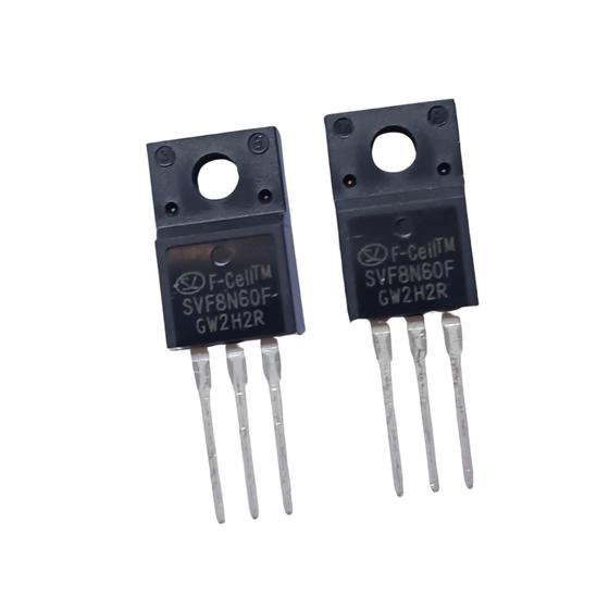 Imagem de Transistor Mosfet Svf 8n60f To-220f 12a 650v N-channel Novo